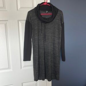 Cable & Gaige Cowel Neck Sweatshirt Sweater Dress Size XS Workwear Casual Career
